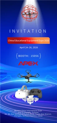 Kāhea ʻo Apex Drone i nā hoa pili honua i ka China Educational Equipment Expo 2026